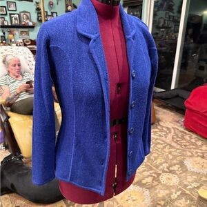 Chic Royal Blue Women's Blazer